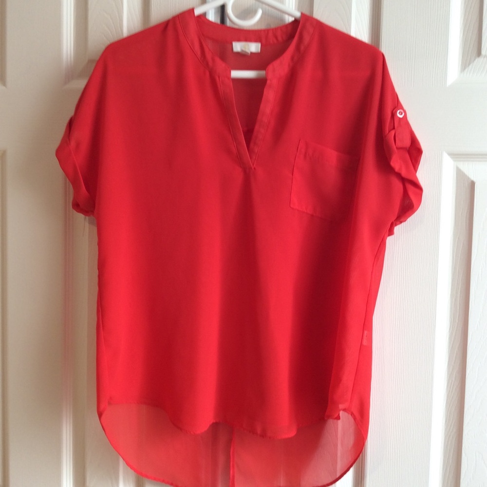 Red Blouse - Top